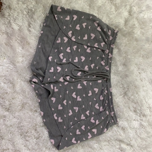 LOVE & CHERISH PINK HEART DRAWSTRING SHORT XL - Picture 2 of 16